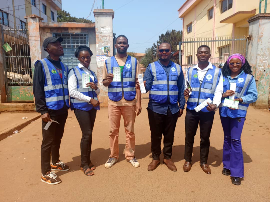 The CEN team in the field